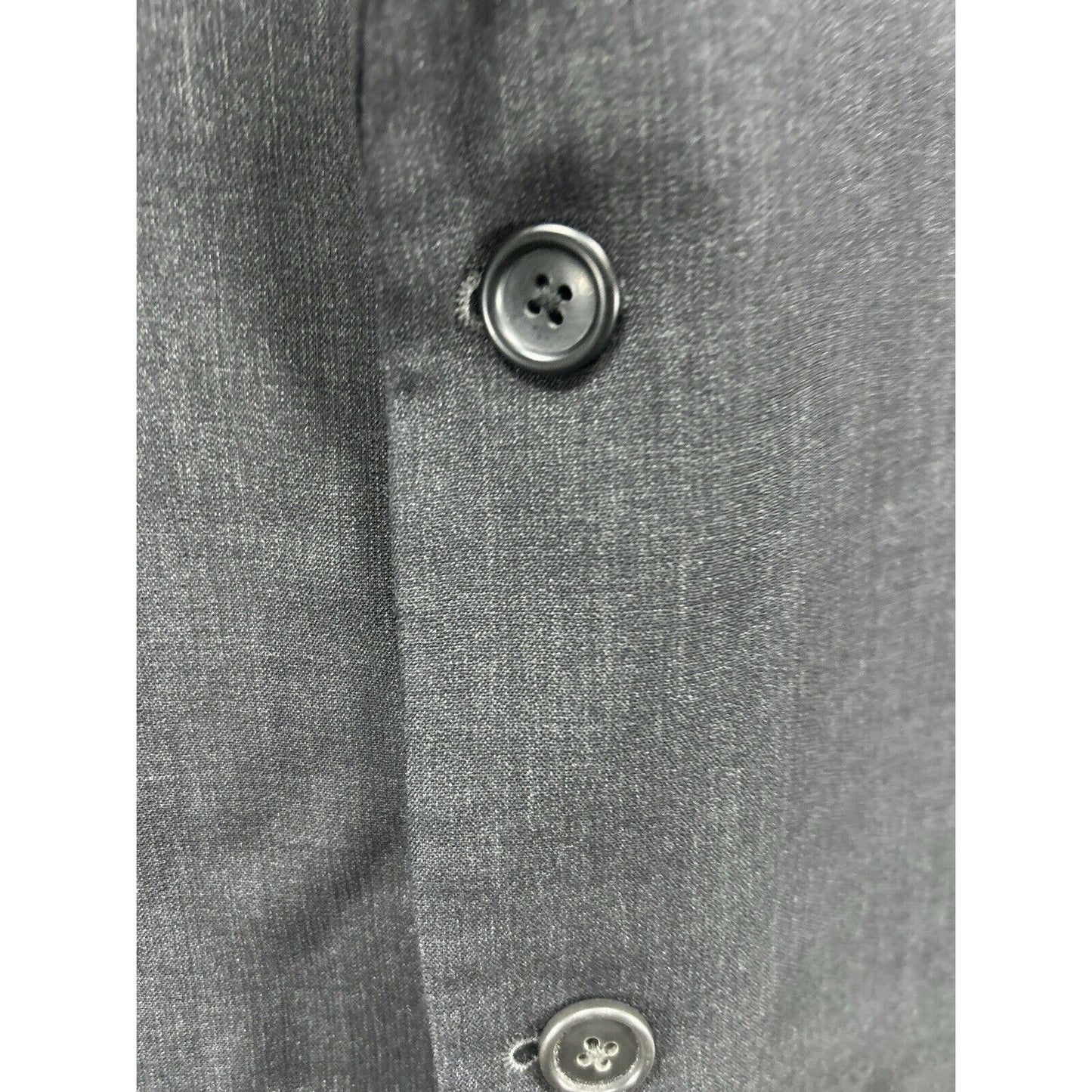 Pronto Uomo Black Double Vented 2 Button Collared Sport Coat Blazer Size 48L