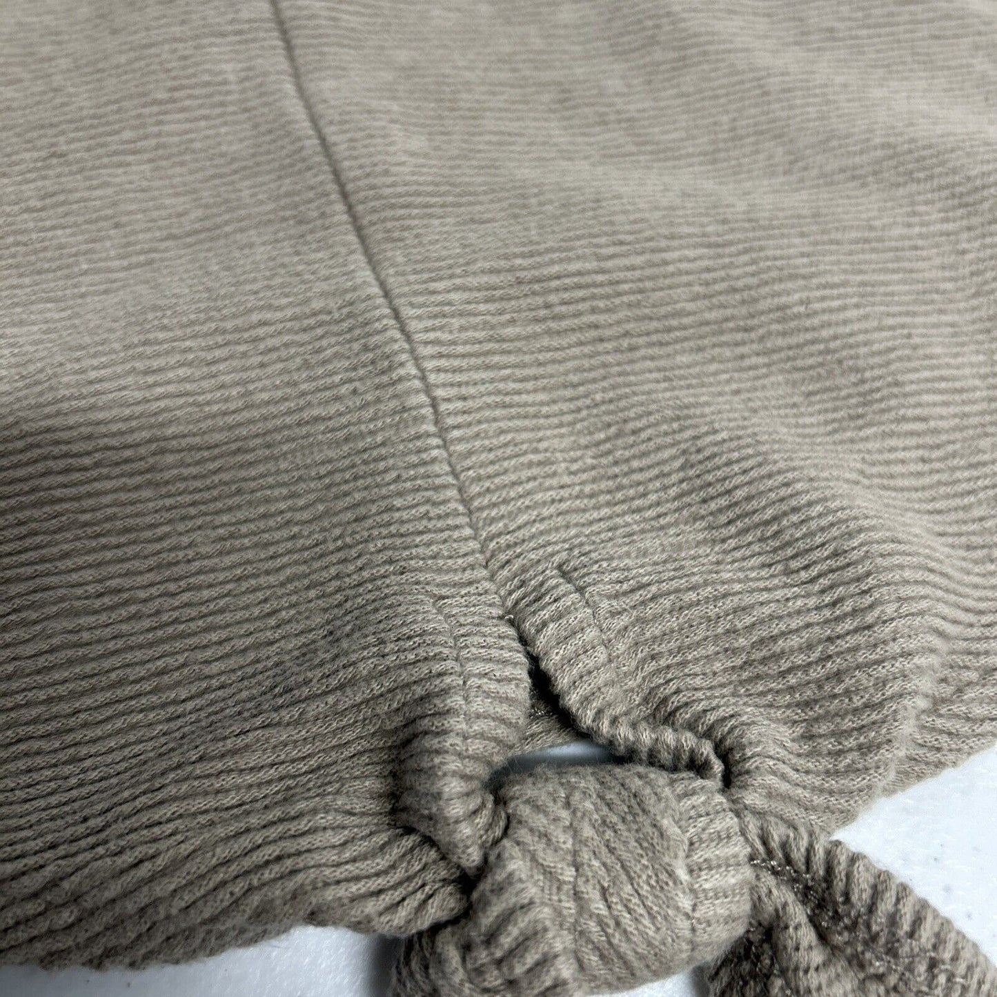 Madewell Brown Ribbed Tie Front V Neck Cropped Tank Top Women’s S