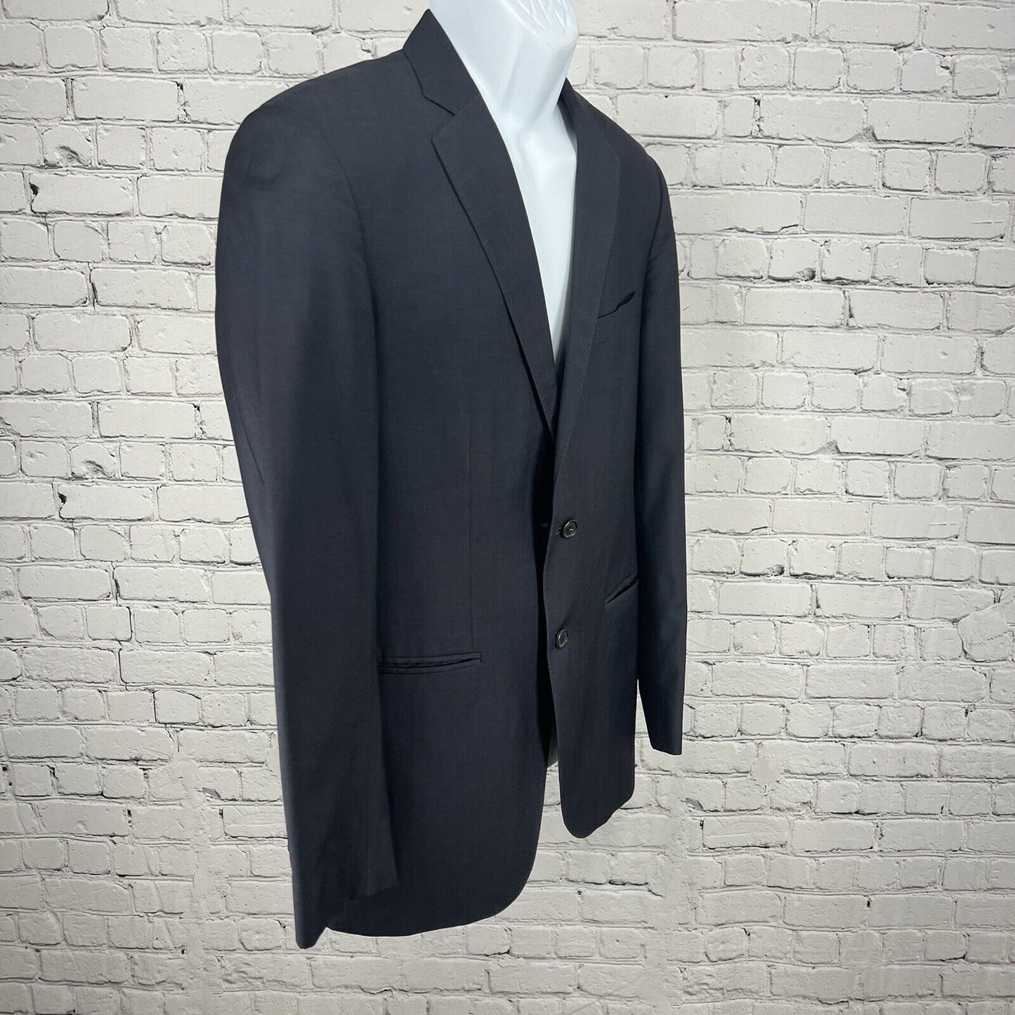 HUGO BOSS Blue The Jam 76/Sharp 1 Virgin Wool Jacket Blazer 36R *Defects