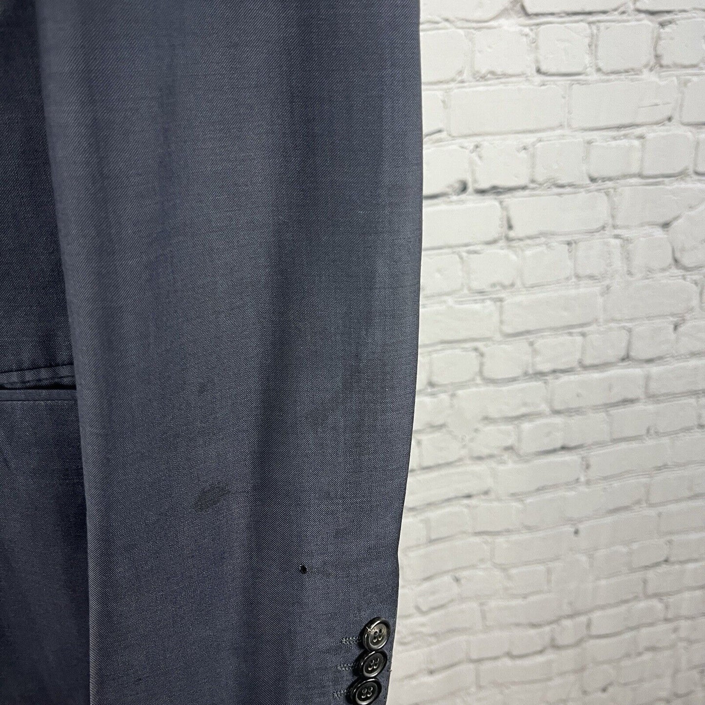 HUGO BOSS Blue The Jam 76/Sharp 1 Virgin Wool Jacket Blazer 36R *Defects