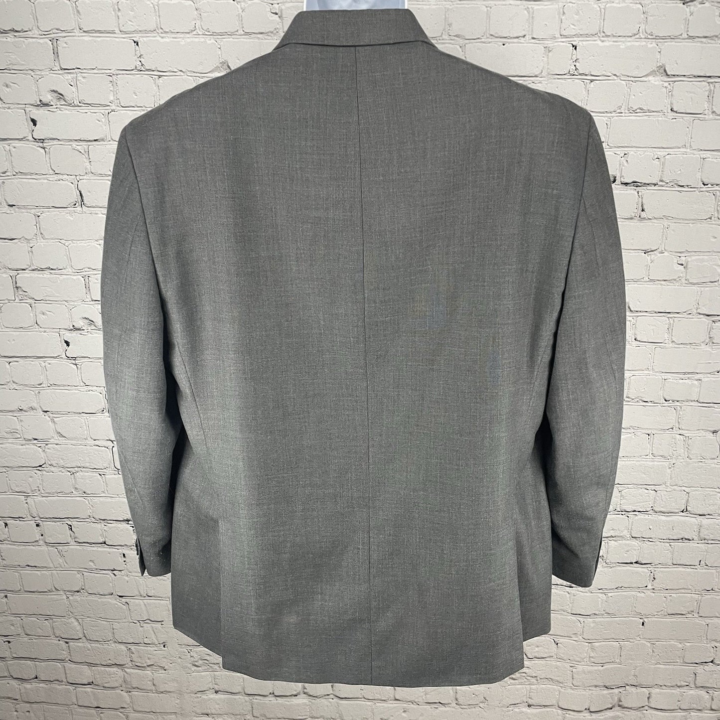 Michael Kors Grey Two Button Double Vented Notch Blazer Sport Coat Size 46R