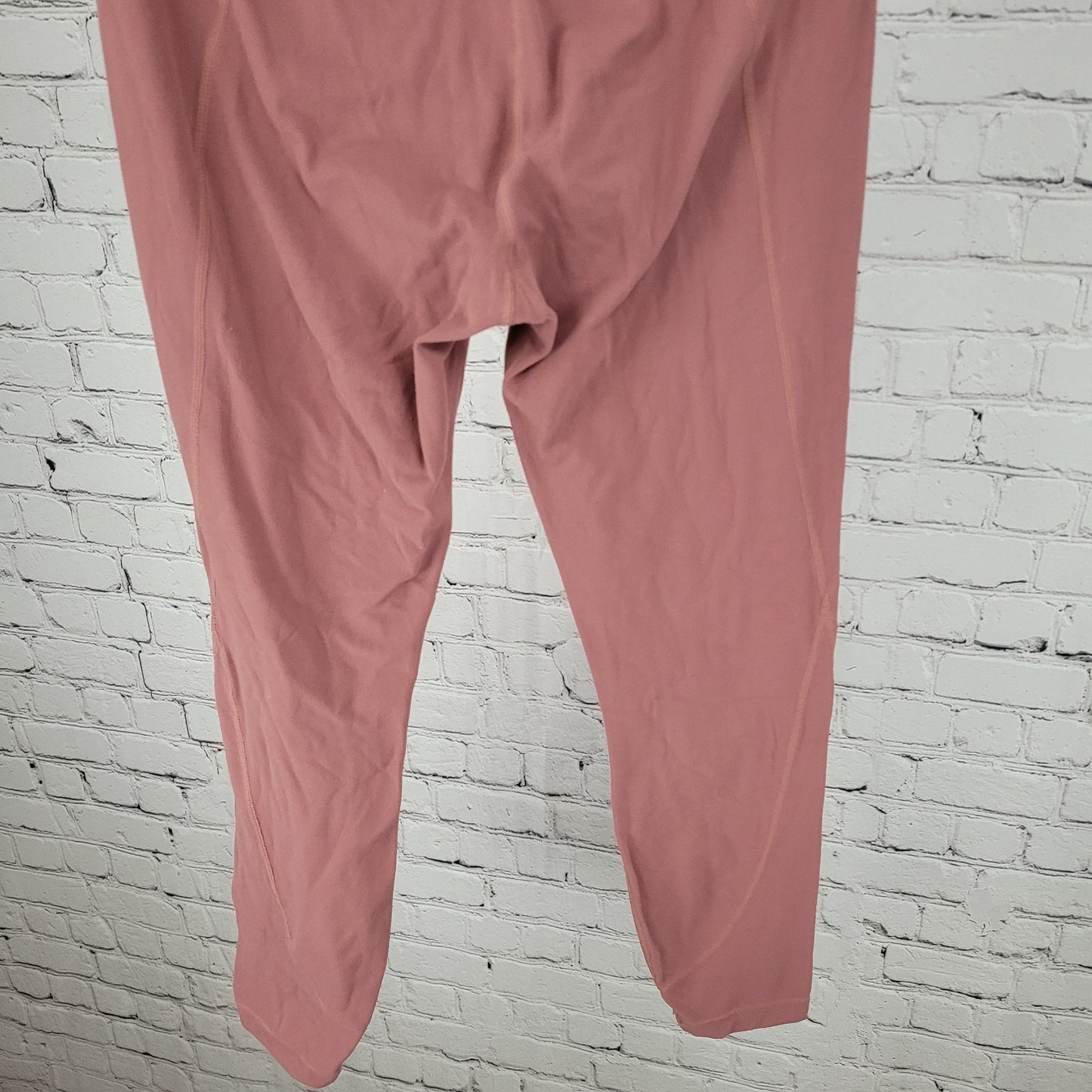 Athleta Pink Athleisure Skinny Yoga Pants Leggings Size Small S (26x25)