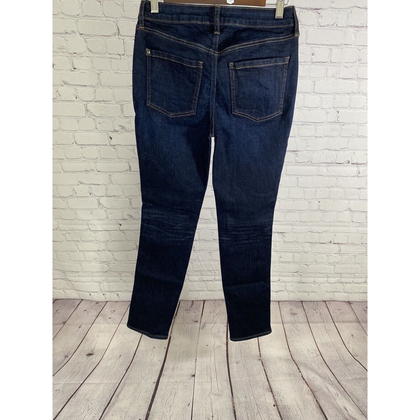 Chico’s Define Me Denim Slim Leg Mid Rise Dark Wash Denim Jeans Women’s (27x32)