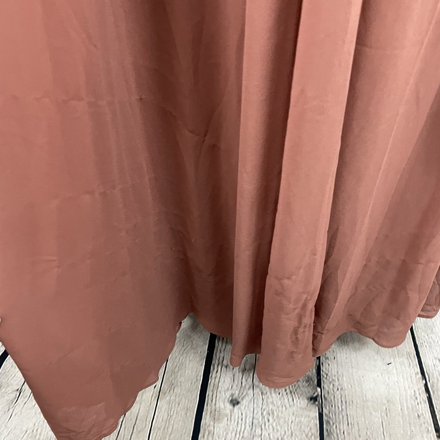 NWD Lulus Dusty Pink Sleeveless Lined Prom Bridesmaid Maxi Dress Size Medium