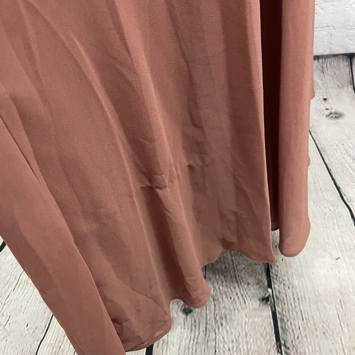 NWD Lulus Dusty Pink Sleeveless Lined Prom Bridesmaid Maxi Dress Size Medium