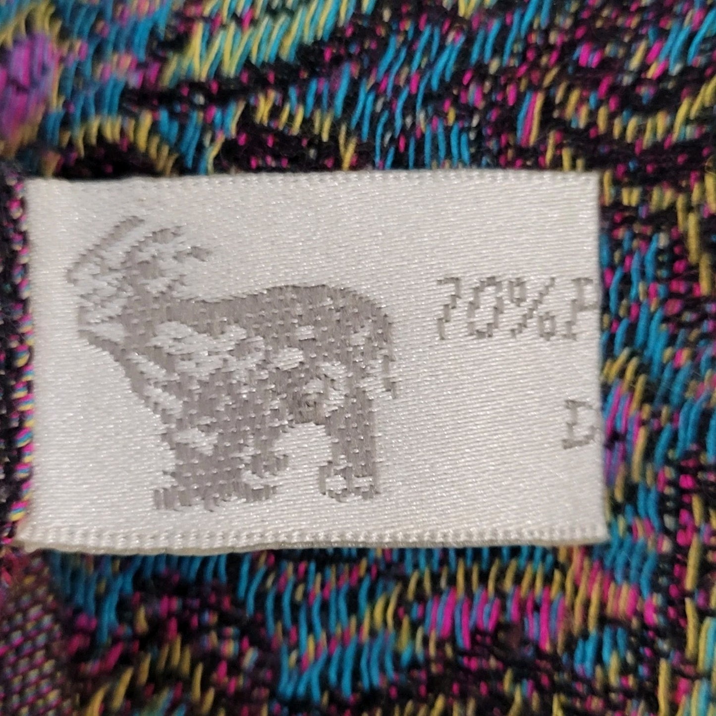 Unbranded Multicolor Pashmina Silk Colorful Floral Soft Infitity Scarf