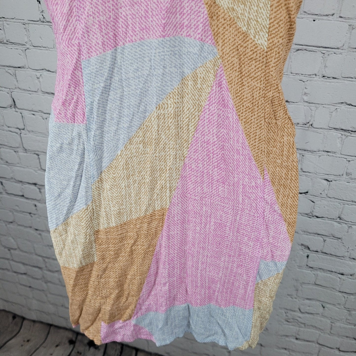 NWT O'Neill Multicolor Lightweight Adjustable Strappy Wrap Tie Dress Size XS