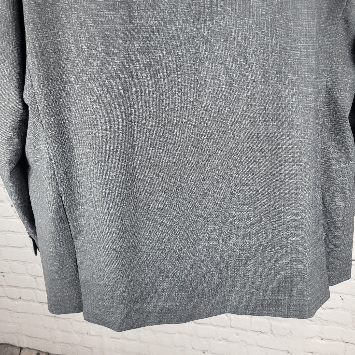 JV Jack Victor Grey Lasier SPJ Wool Blend Relfex Stretch Blazer Sport Coat 48R