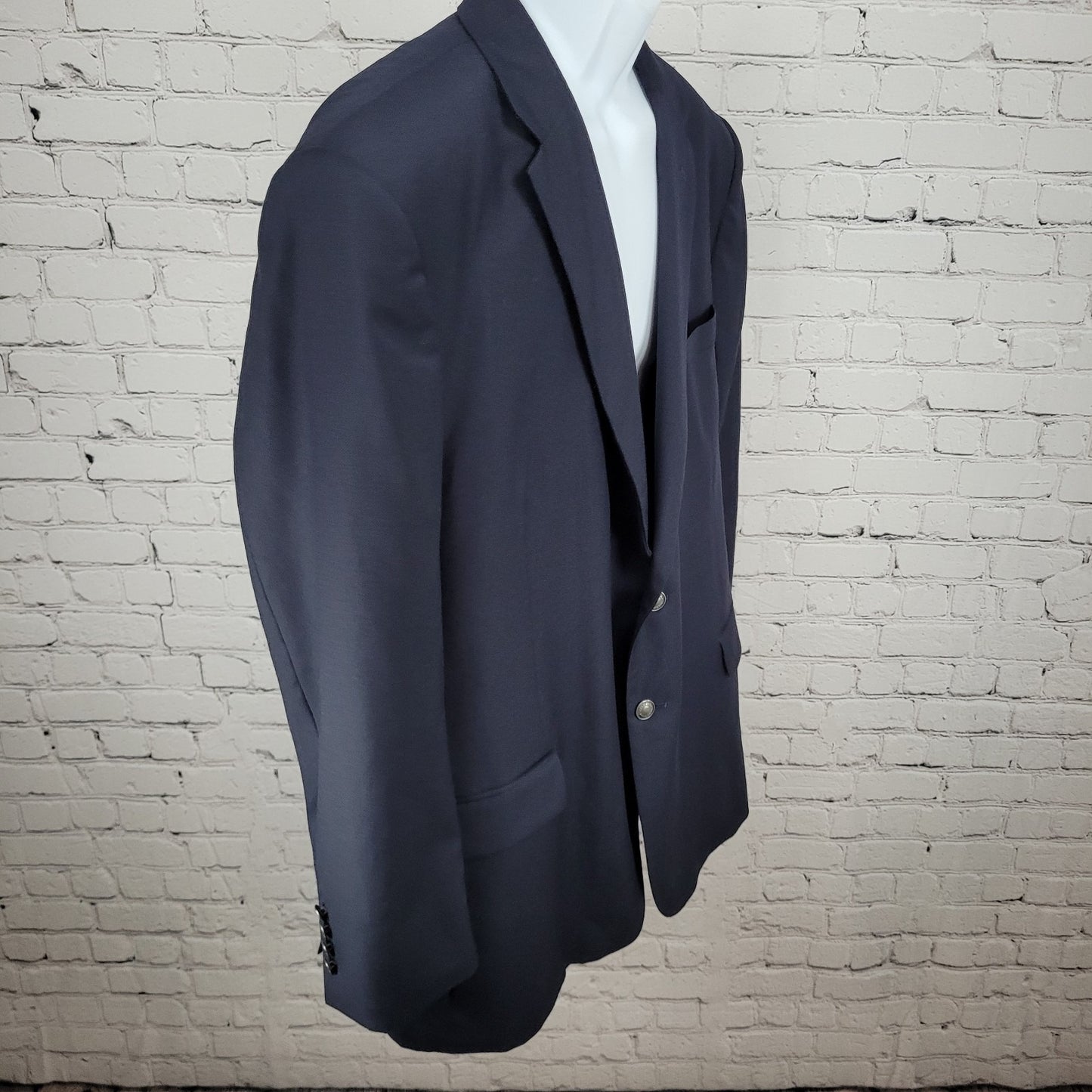 Jos A Bank Wool Travelers Collection Tailored Fit Blazer Sport Coat Size 50R