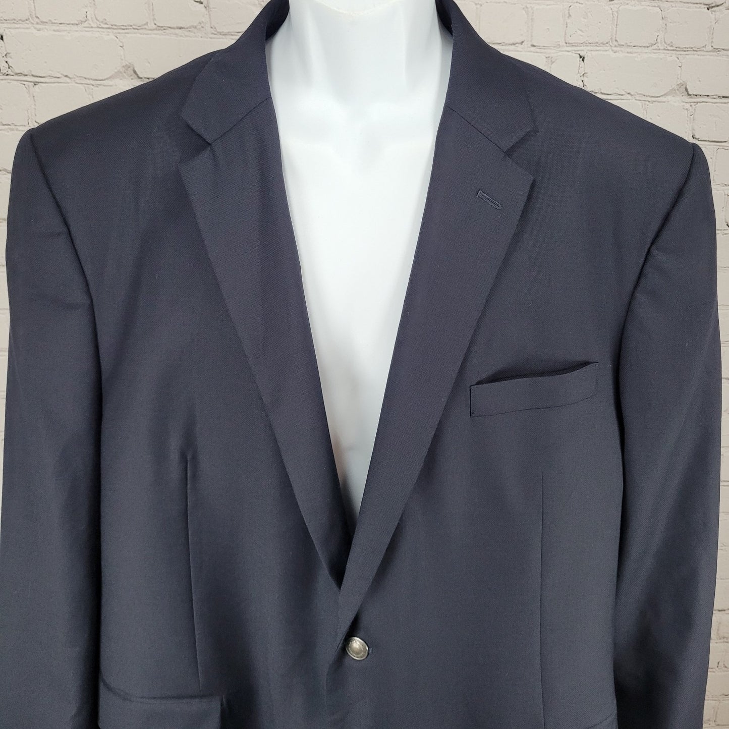 Jos A Bank Wool Travelers Collection Tailored Fit Blazer Sport Coat Size 50R