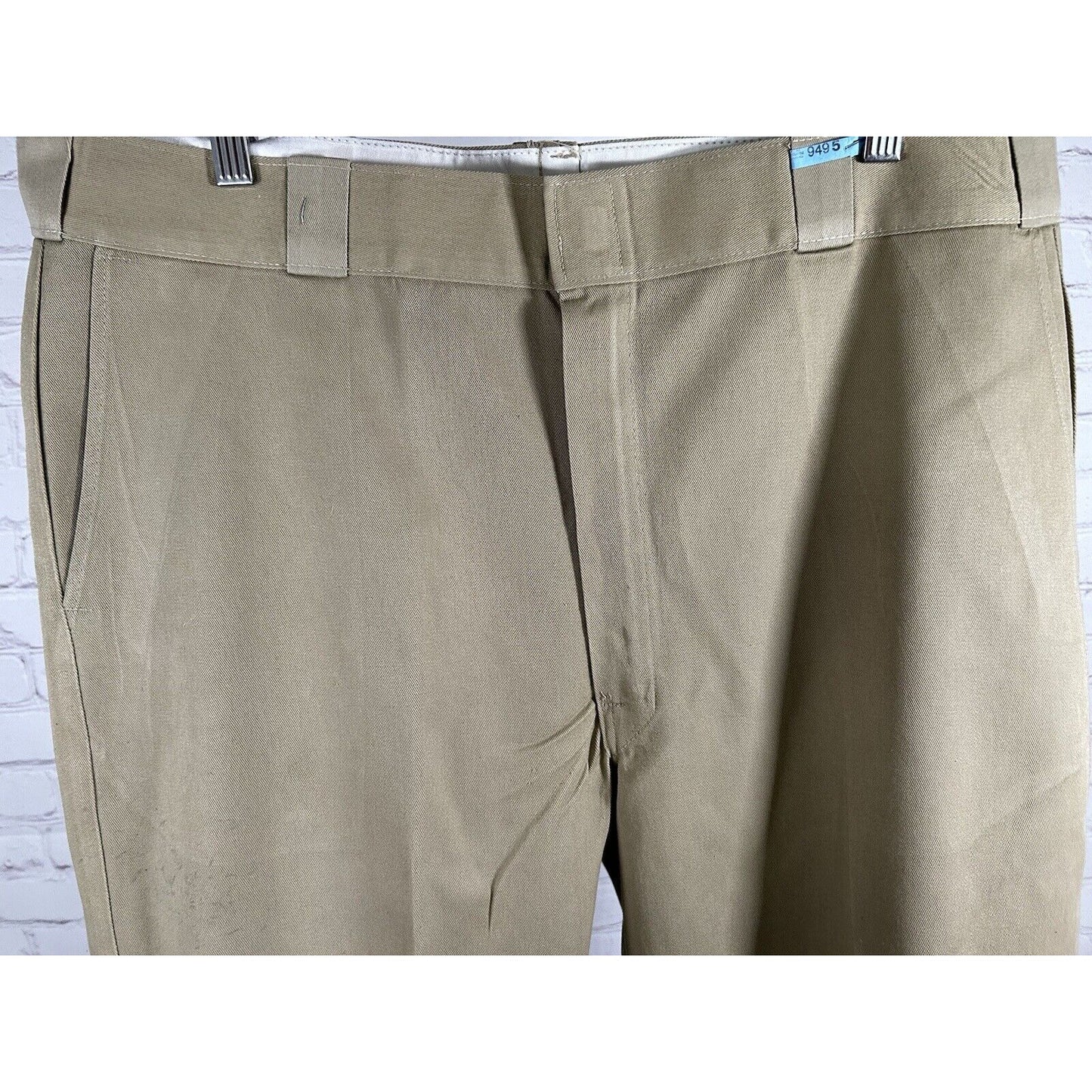 Dickies Straight Leg Beige High Rise Chino Work Pants Men’s 40 (38 x 31)