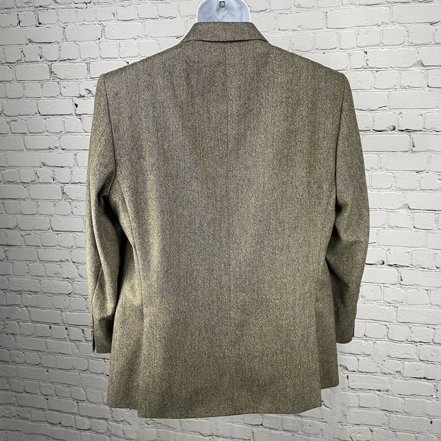 Jos A Bank Brown Joseph Tweed Wool Cashmere 2 Button Blazer Sports Coat Size 42