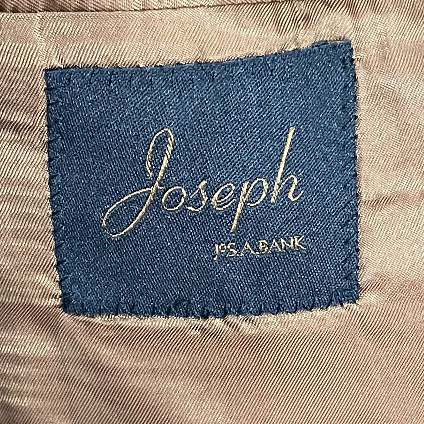 Jos A Bank Brown Joseph Tweed Wool Cashmere 2 Button Blazer Sports Coat Size 42