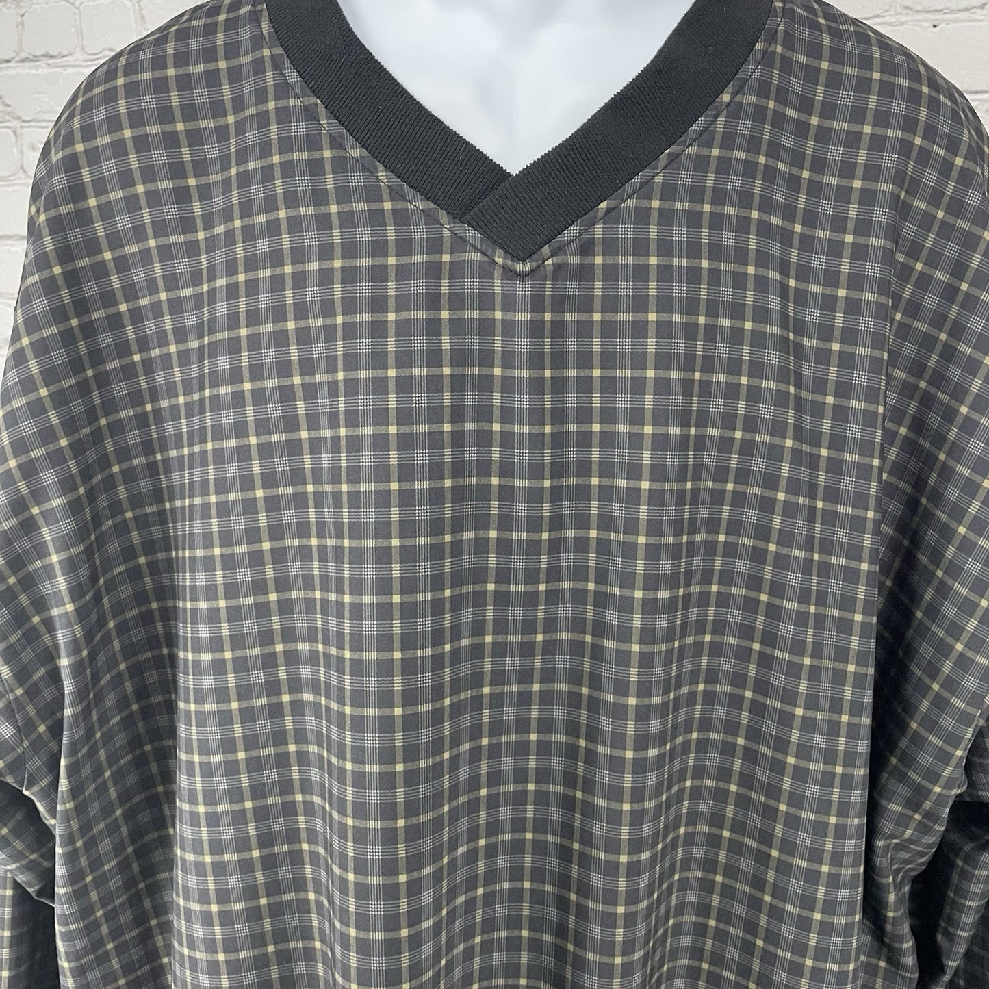 Forrester’s Outerwear Green Reversible Golf America V Neck Pullover USA Size 2XL