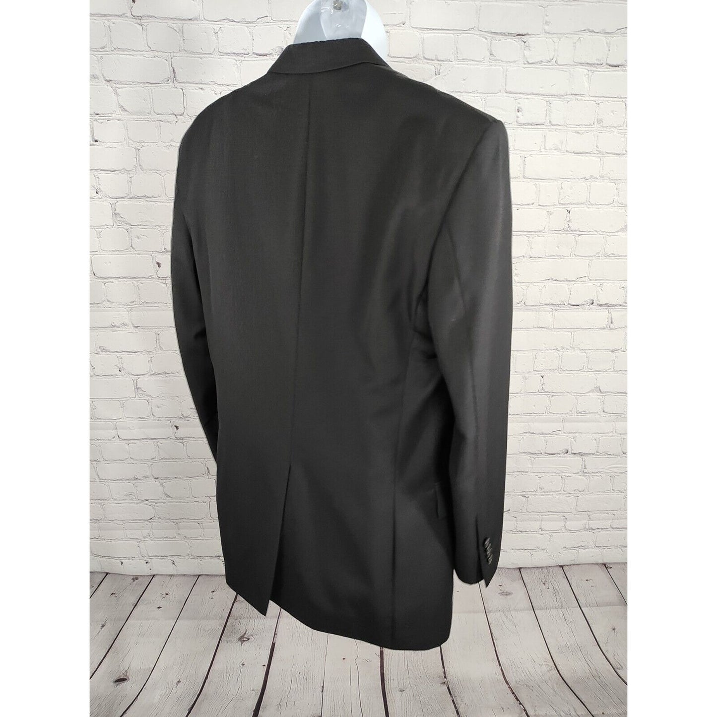 Jos A Bank Dark Navy Pinstripe 2B Signature Suit Single Breasted Blazer 42L
