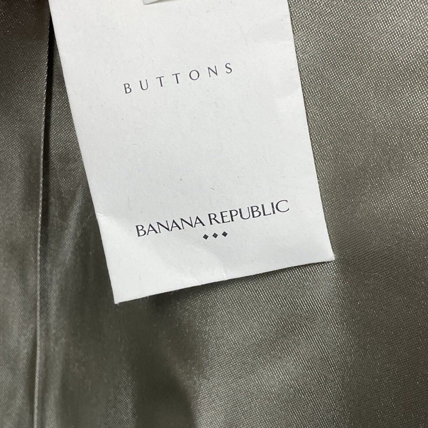 NWT Banana Republic Grey Wool Blend Herringbone 1 Button Peak Blazer Size 4