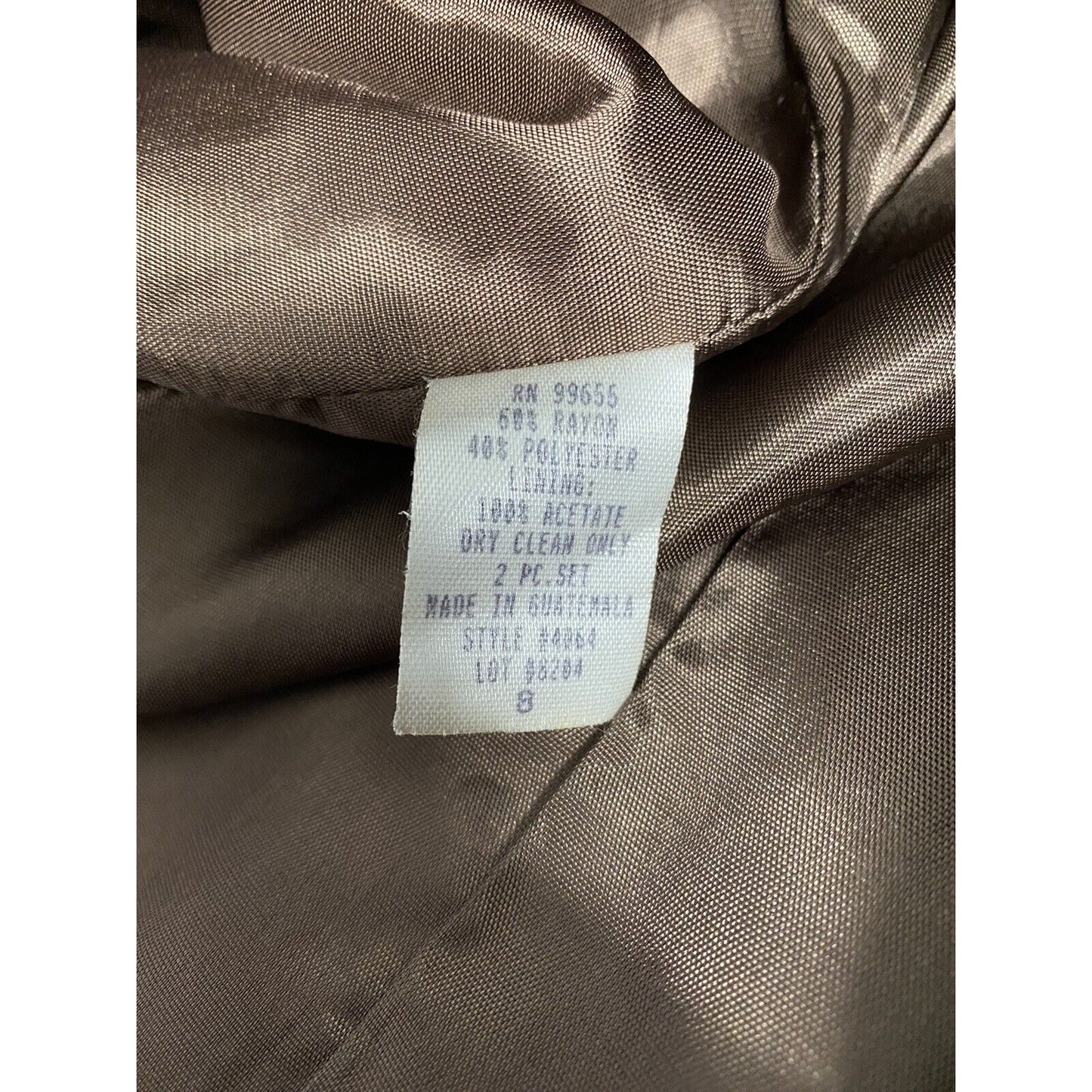 VTG Chad Stevens Ltd Long Forrest Green 3 Button Coat Jacket Lined Womens 8
