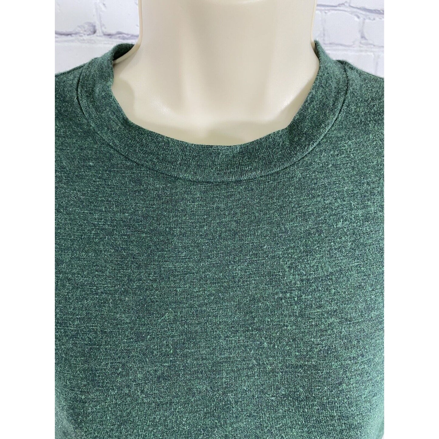 Madewell Green Pullover Short Sleeve Knee Length T Shirt Dress XXS