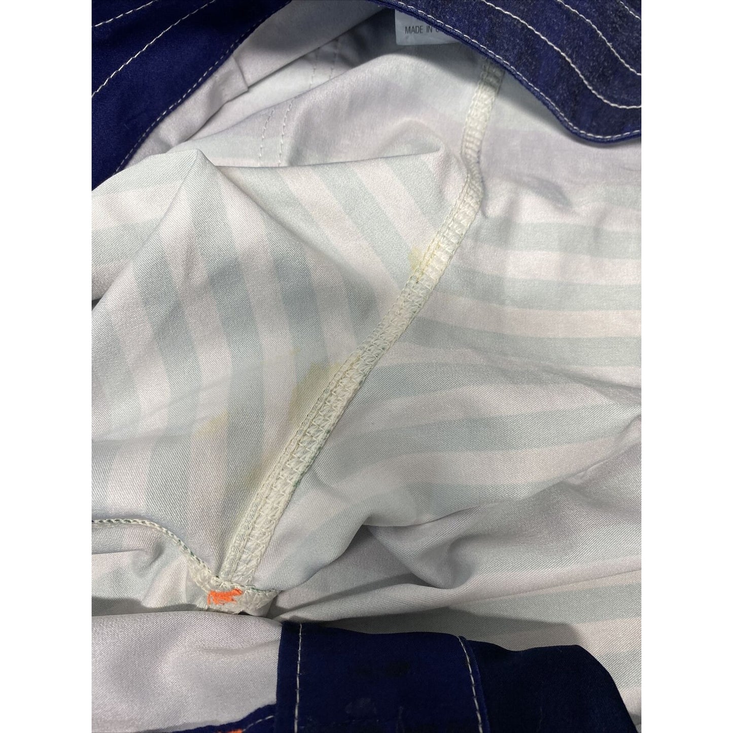Sperry Top Sider Multicolor Striped Board Short Swim Trunks Men’s 36