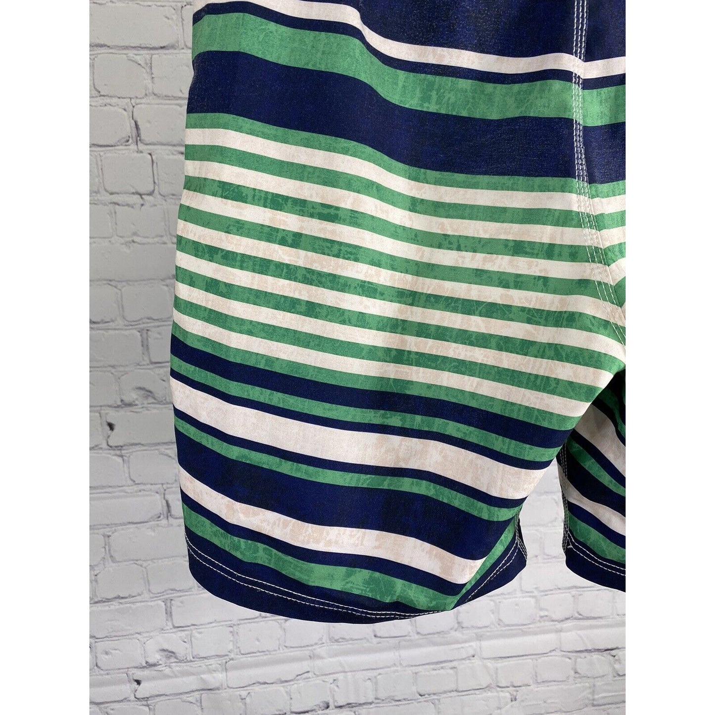 Sperry Top Sider Multicolor Striped Board Short Swim Trunks Men’s 36