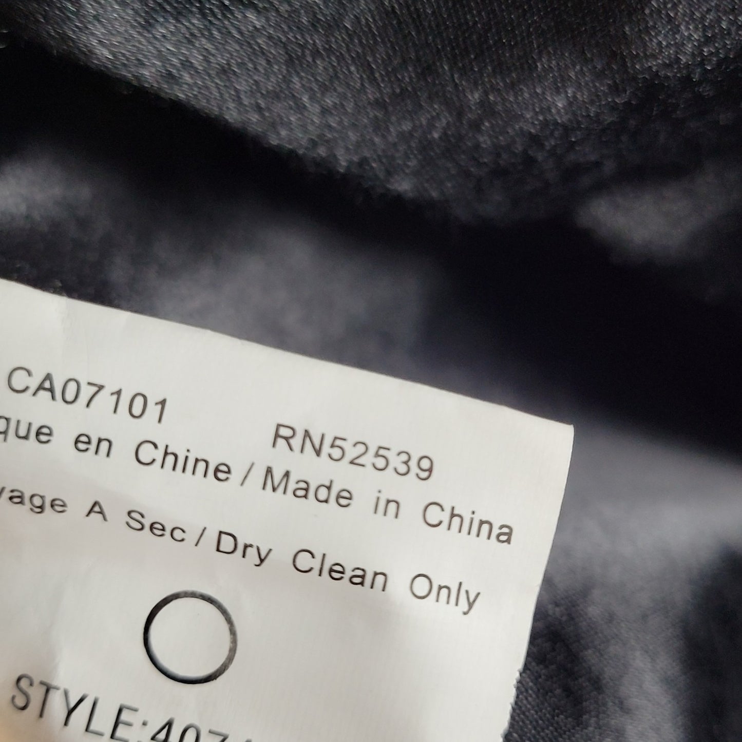 Hilary Radley Black Check Wool Blend Collared Buttoned Lined Over Coat Size PS