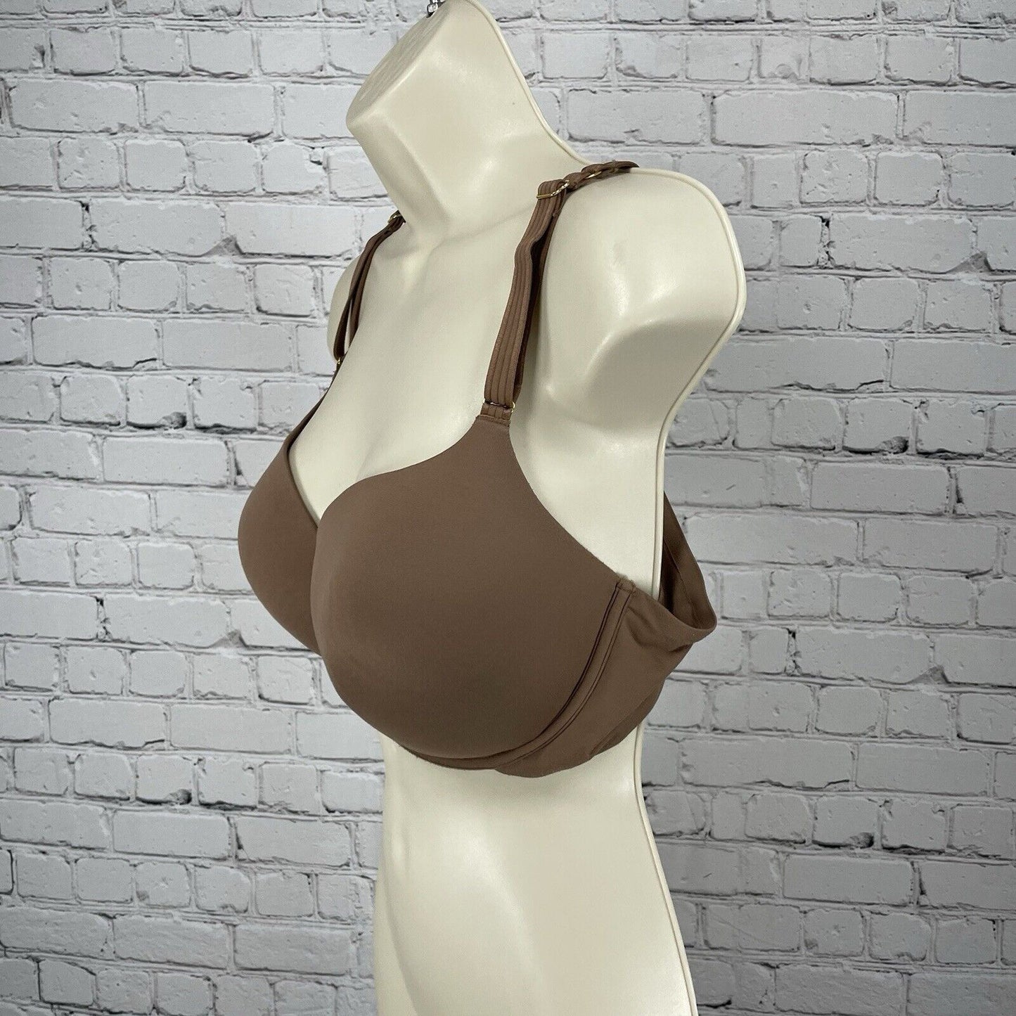 Joyspun Brown Nude Underwire Lightly Lined Bra Size 42C