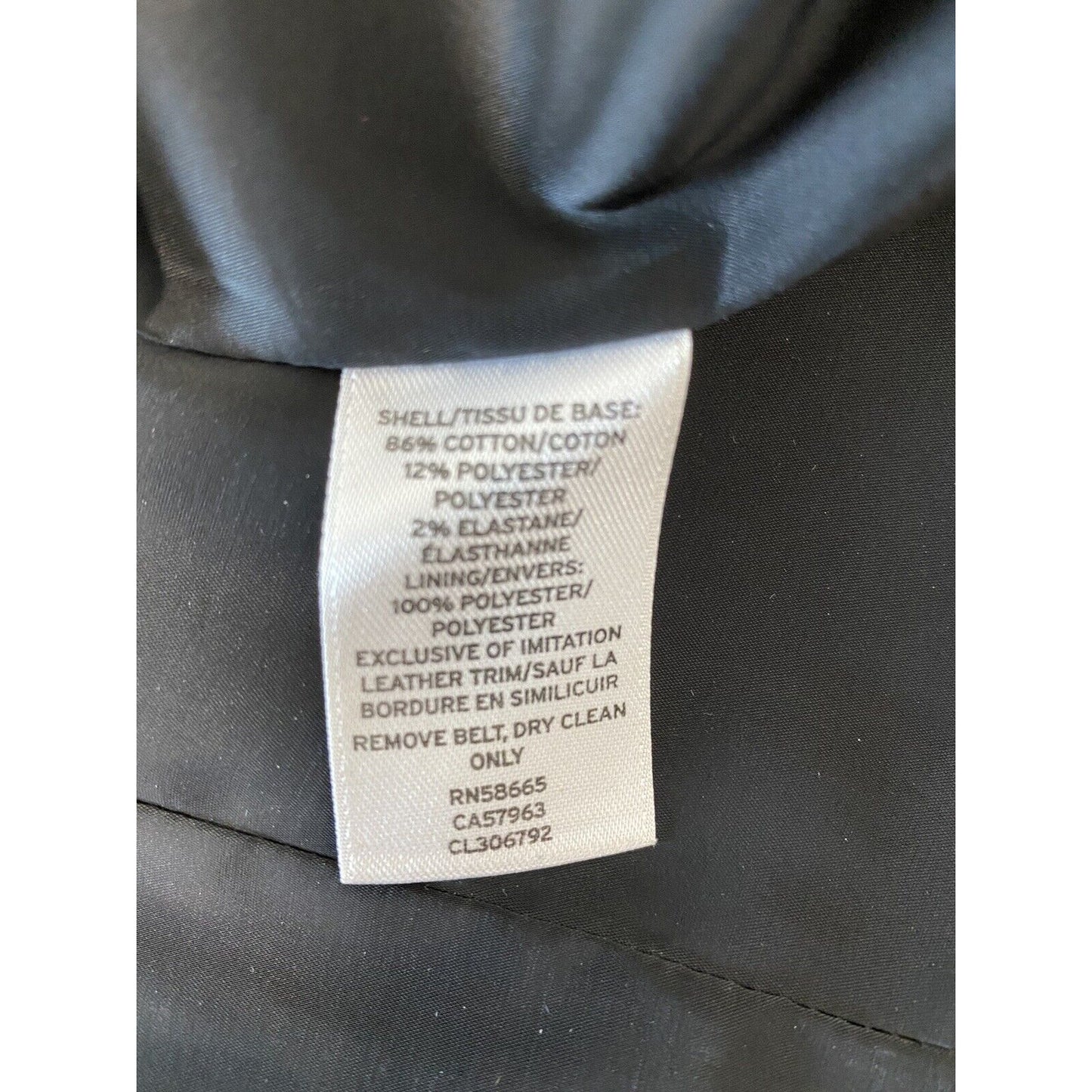 Classiques Entier Black and White Checkered Belted A-Line Dress Pockets Size 12