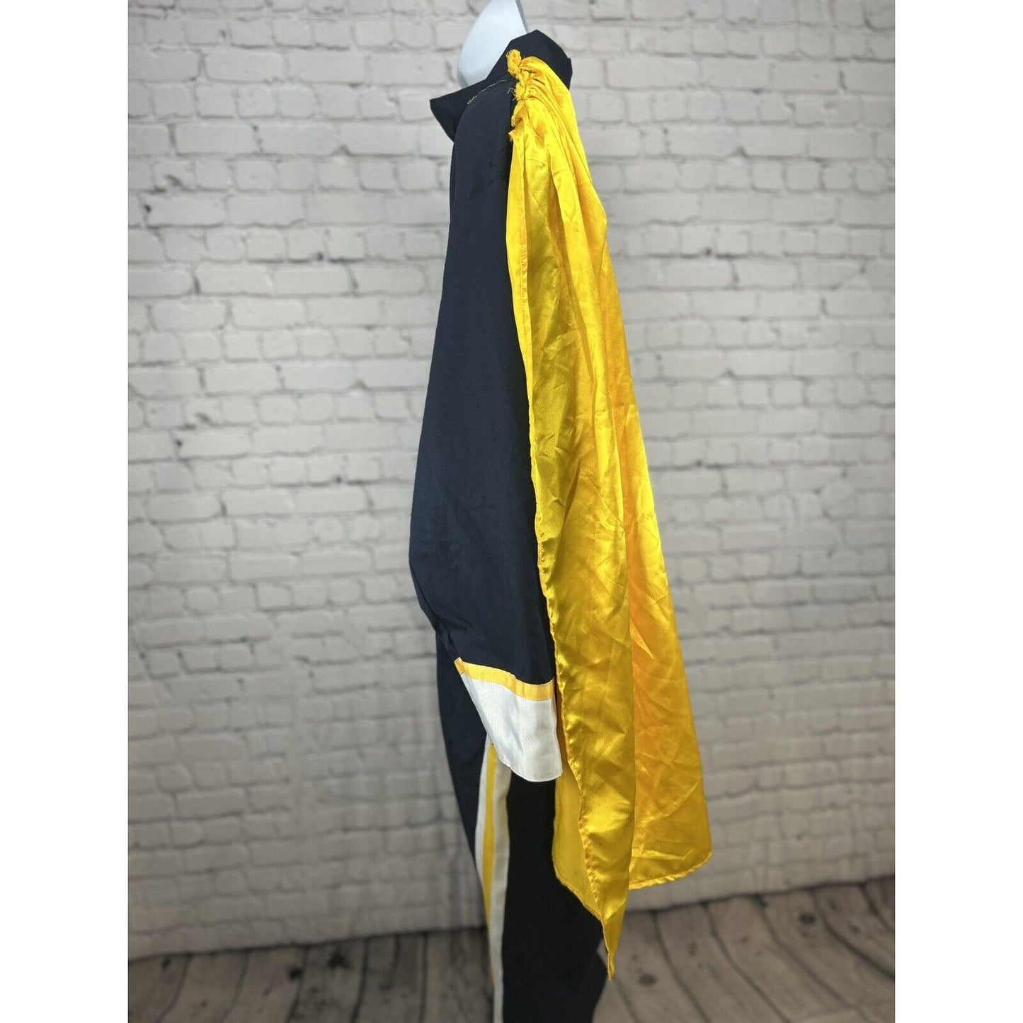 Red Kap Blue Yellow Long Sleeve Costume Band Jumpsuit Zip Up Cape 52R (48X30)