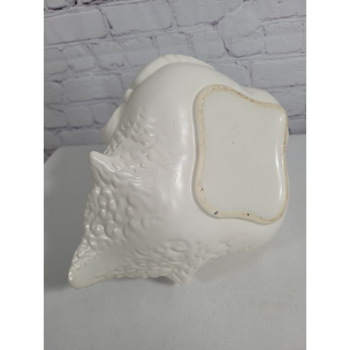 Hull Pottery Imperial MCM #23 White Swan & 4 Babies Planter 1950’s Centerpiece