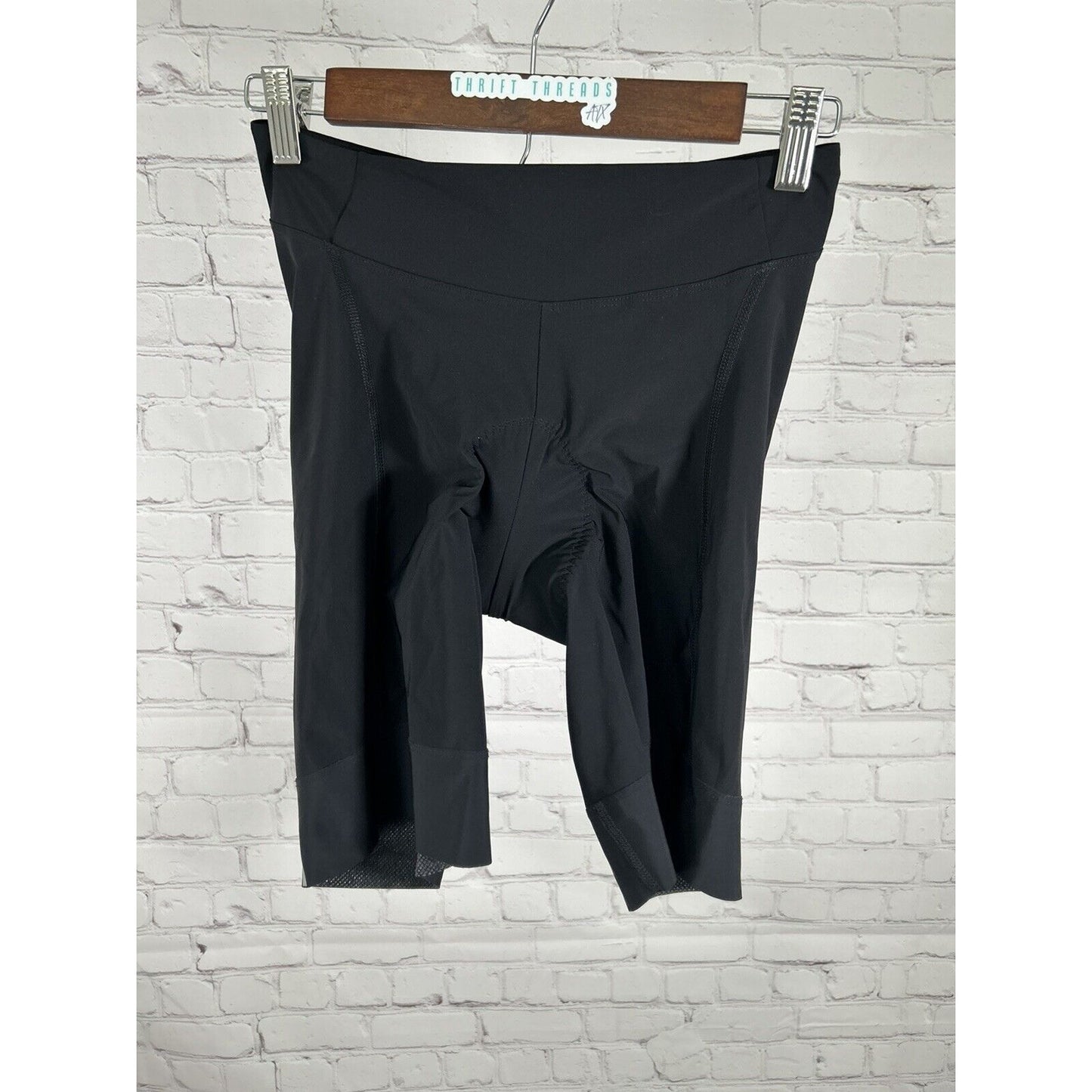 Co Op Cycles Black Nylon/Spandex Pull On Women’s Padded Biker Shorts M Medium