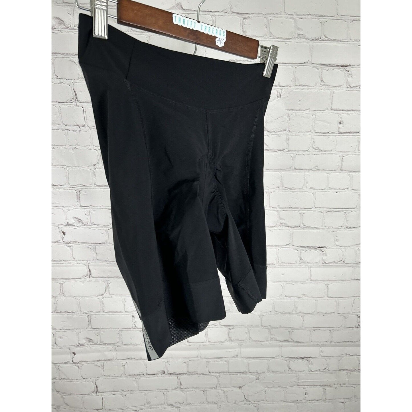 Co Op Cycles Black Nylon/Spandex Pull On Women’s Padded Biker Shorts M Medium