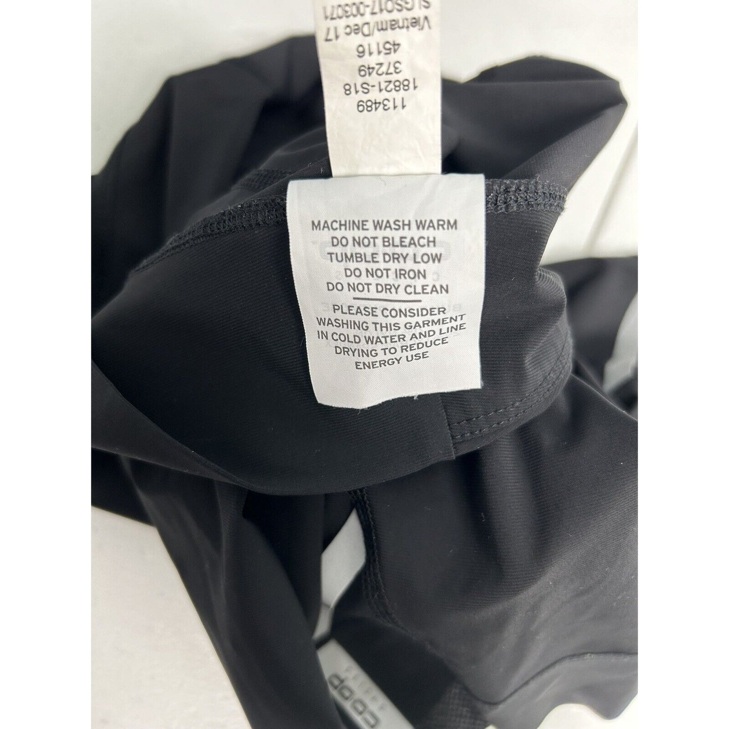 Co Op Cycles Black Nylon/Spandex Pull On Women’s Padded Biker Shorts M Medium