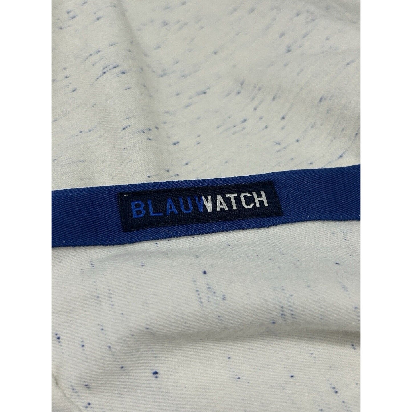 Scotch And Soda Amsterdam Blauwatch Crème Speckled Long Sleeve Shirt Size Small