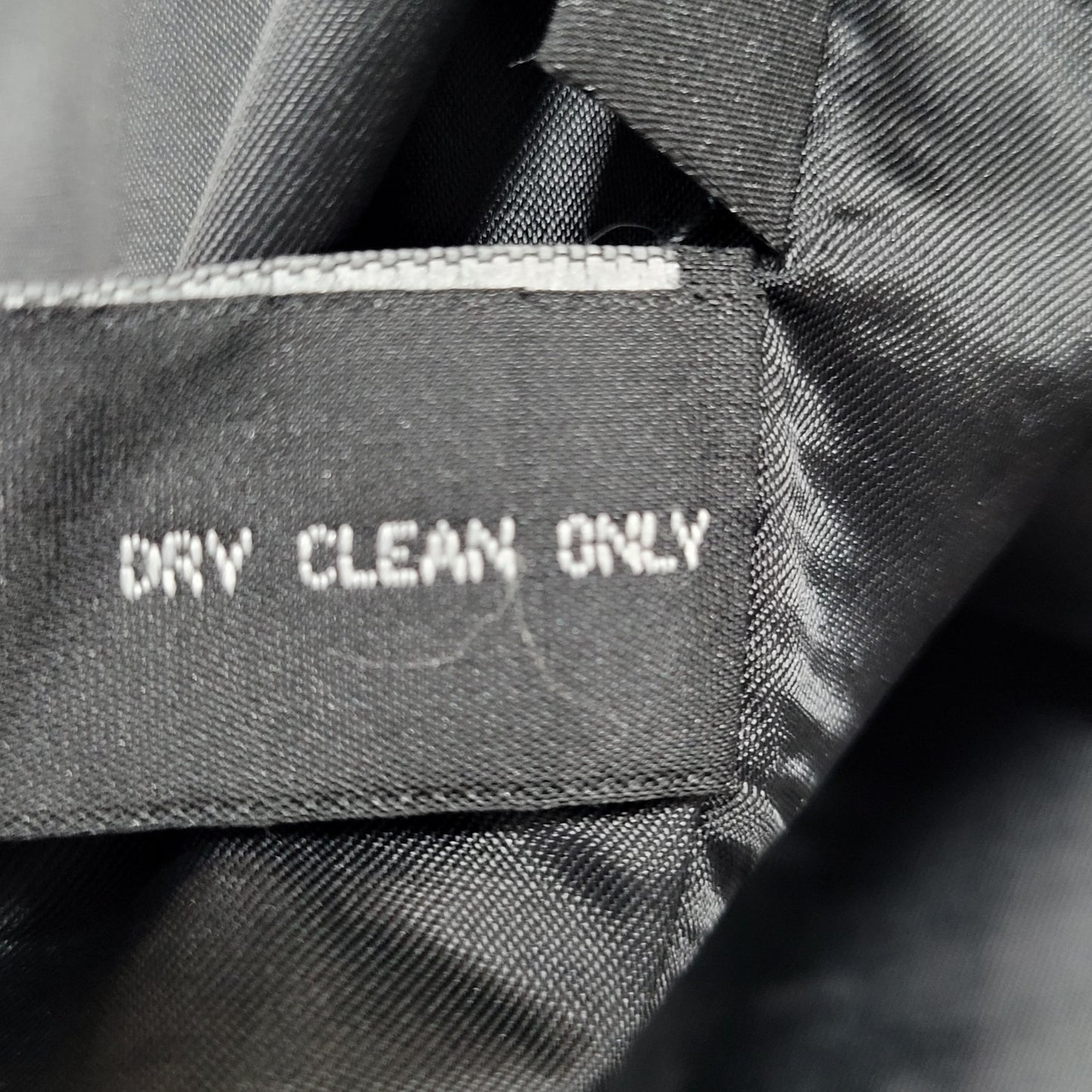 Circle S Black Wool Blend Western Cutaway 2 Button Notch Suit Jacket Blazer 48L