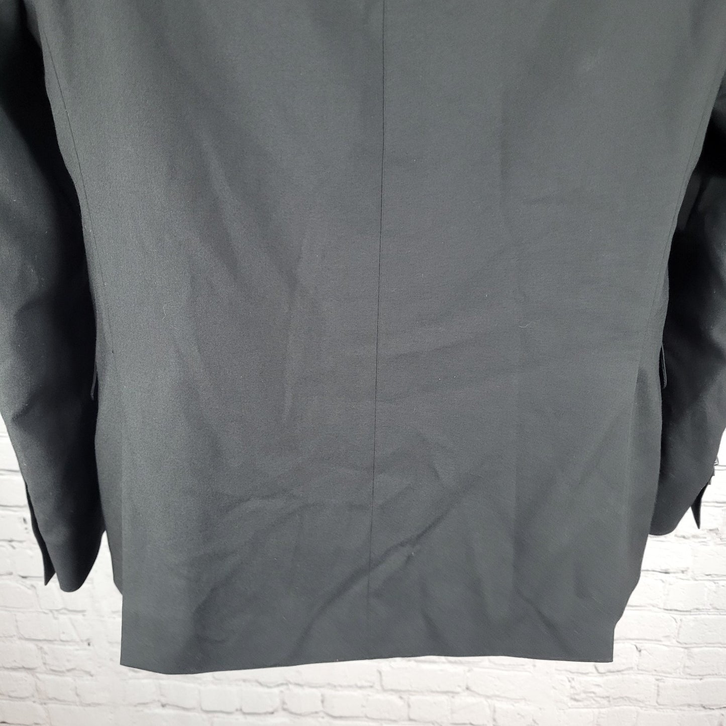 Reaction Kenneth Cole Techni-Cole Black Stretch 2 Button Vented Blazer Size 38R