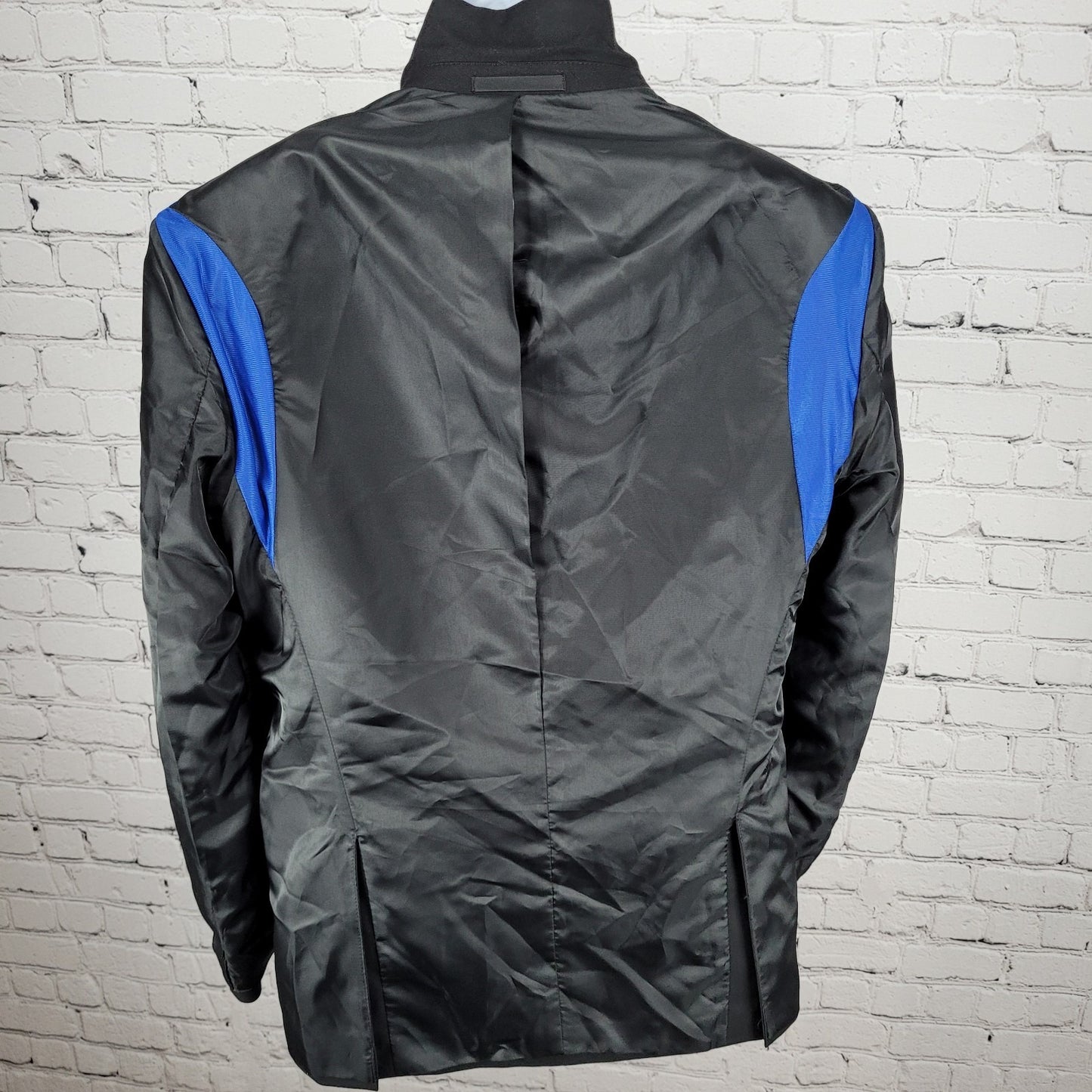 Reaction Kenneth Cole Techni-Cole Black Stretch 2 Button Vented Blazer Size 38R
