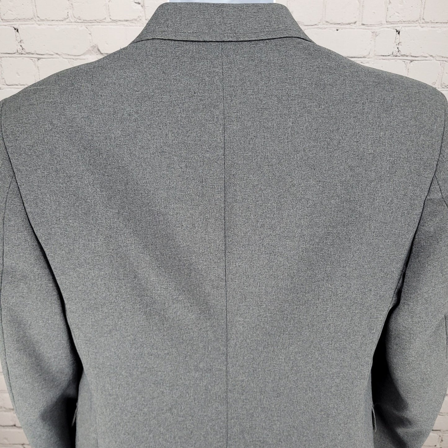 VTG Sears PERMA-PREST Classic Collection Grey Action Separates Blazer Size 40