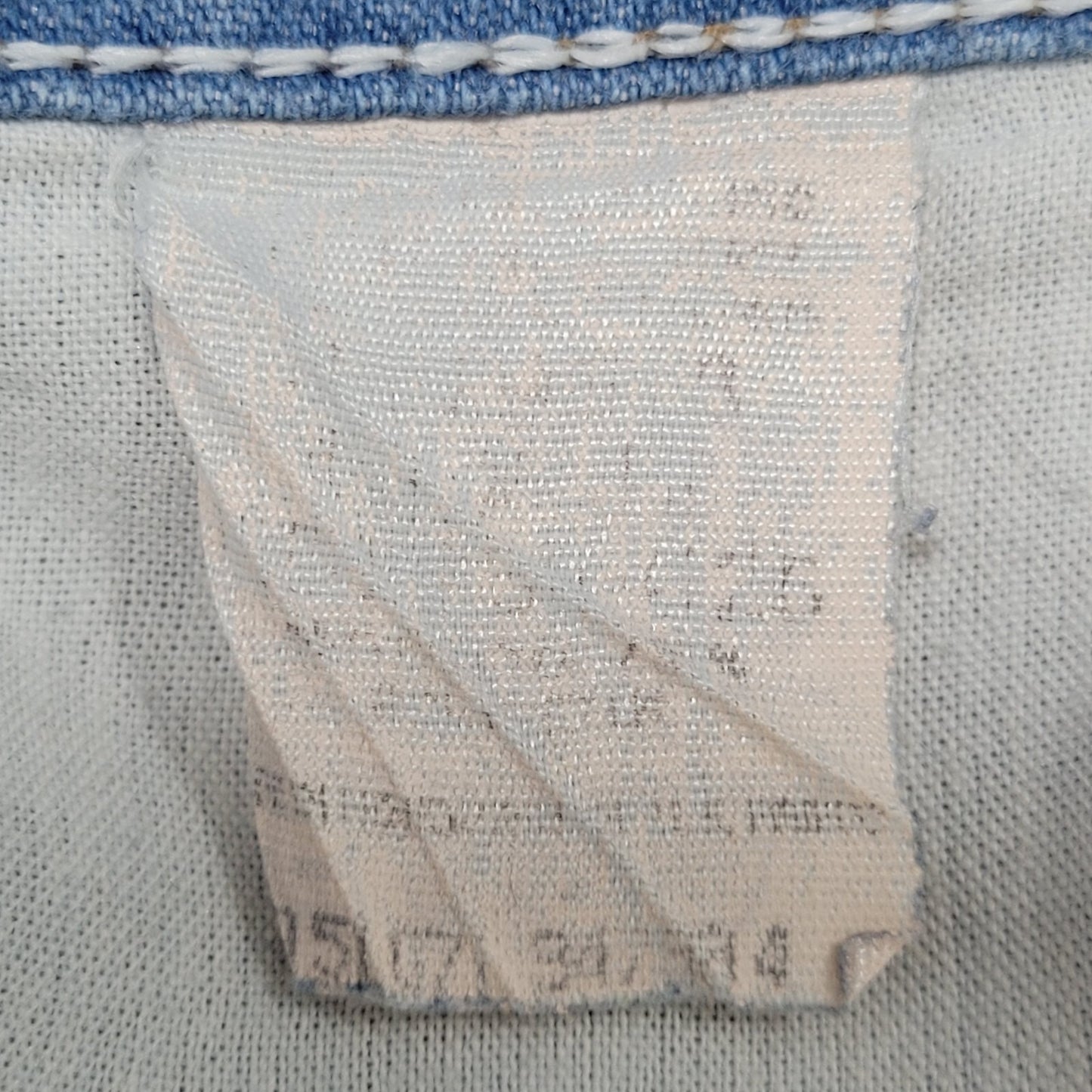 VTG Wrangler Blue Denim Straight Leg High Rise Jeans Retro Western Size (36x31)