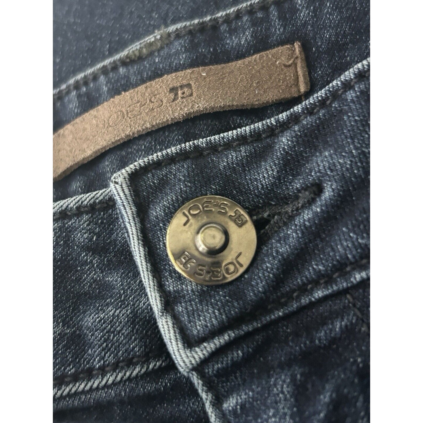 Joe’s Jeans Blue Medium Wash Mid Rise Skinny Jean Pants Pockets Size (29X27)
