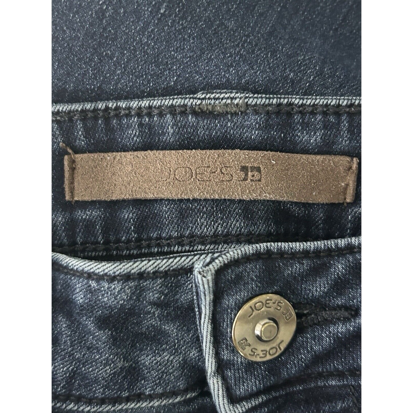 Joe’s Jeans Blue Medium Wash Mid Rise Skinny Jean Pants Pockets Size (29X27)