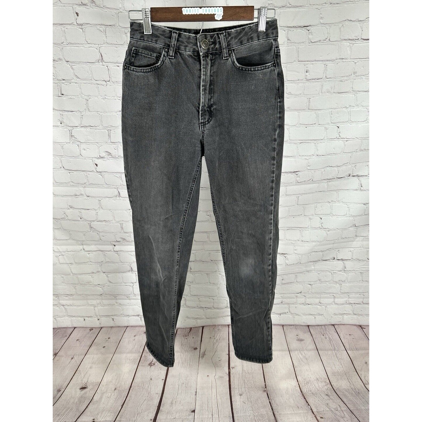 BDG Urban Outfitters Gray Cotton Denim Mid-Rise Women’s Mom Jeans 25 (25x29.5)