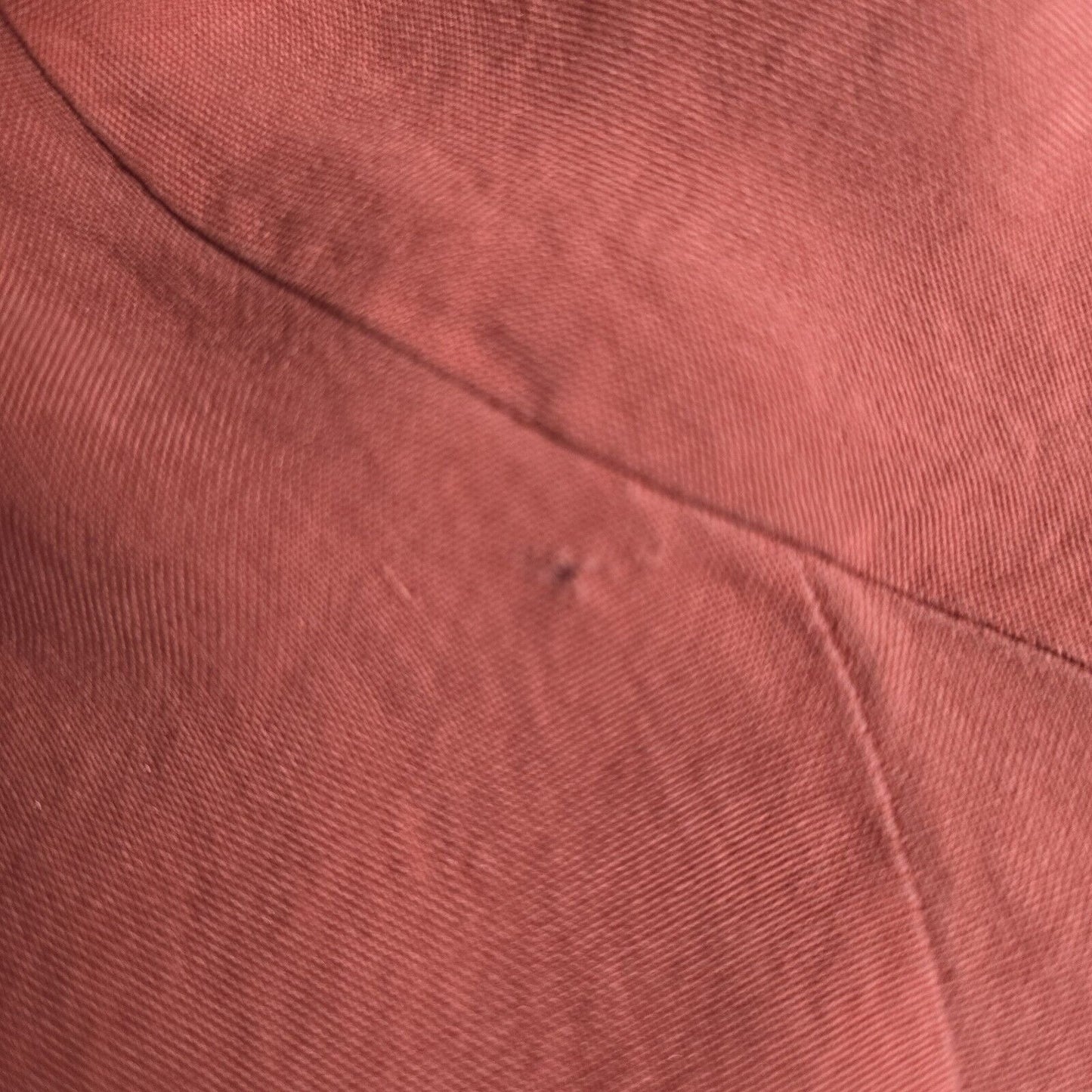 VTG Worthington 100% Silk Coral Blouse Faux Pockets & Pearl Buttons Size 18W