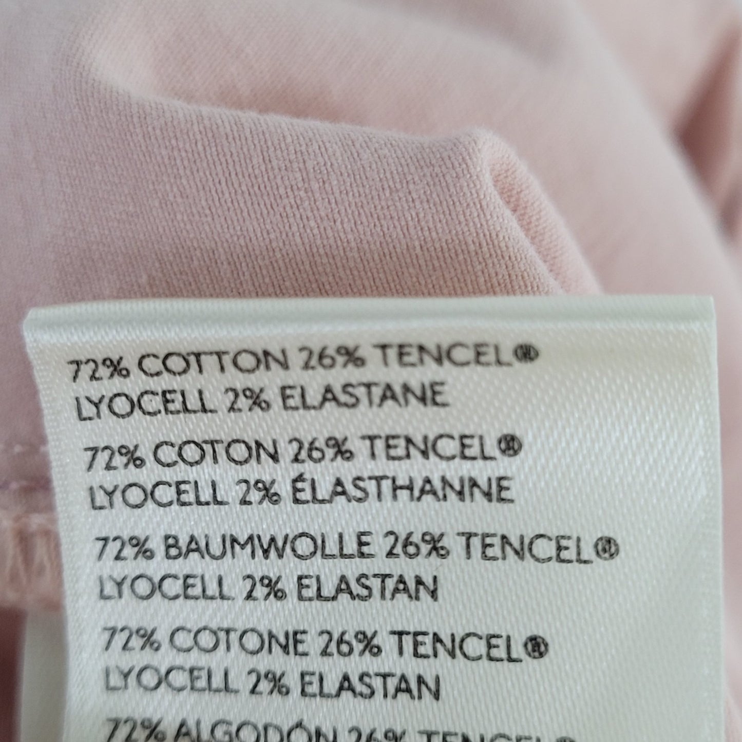 Pilcro Anthropologie Pink Twill Lightweight Stretch Pants Size 27 (27x27.5)