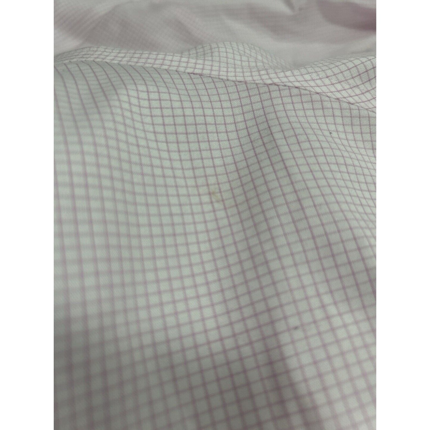 Charles Tyrwhitt Light Pink Check Button Up Collared Dress Shirt Men’s Size 2XL