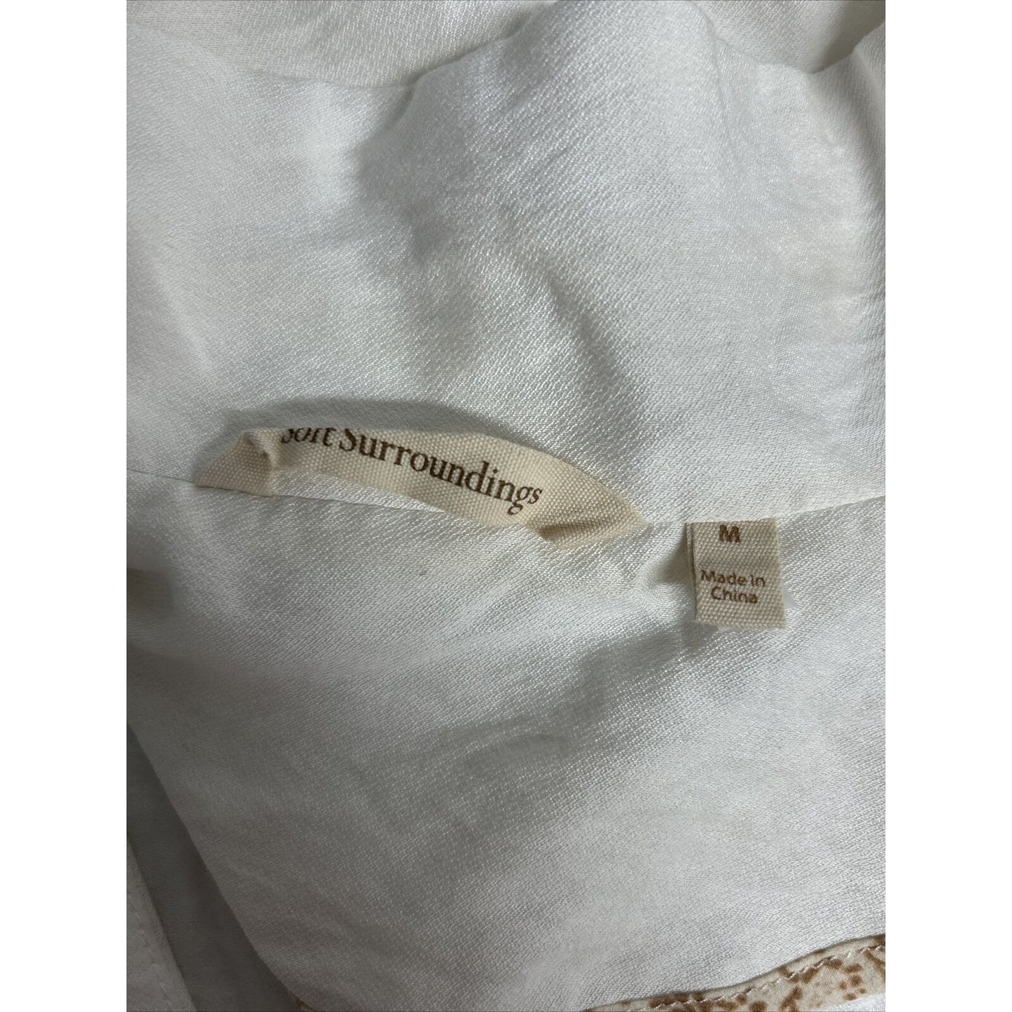 Soft Surroundings White Sleeveless Open Front Long Lightweight Cardigan M