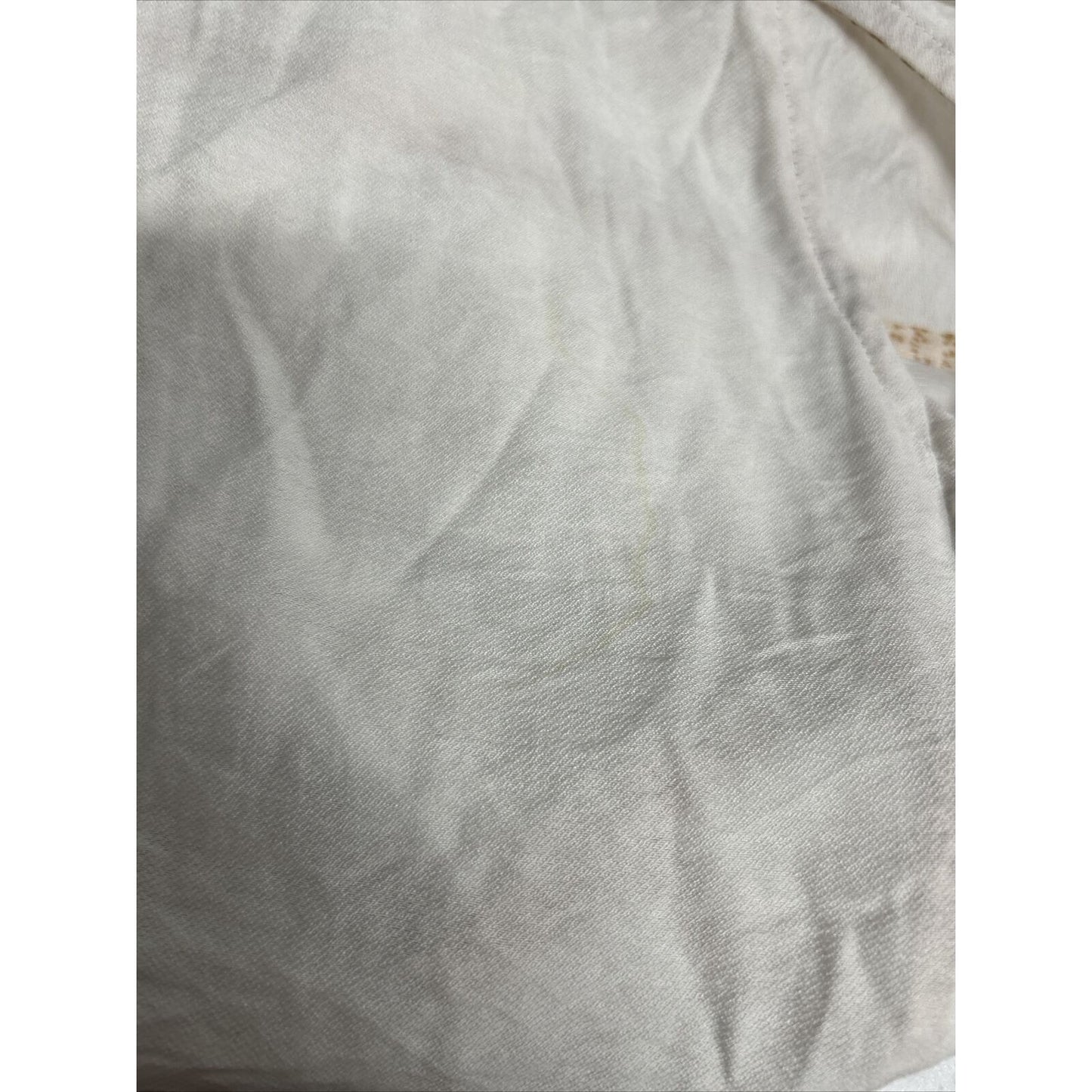 Soft Surroundings White Sleeveless Open Front Long Lightweight Cardigan M