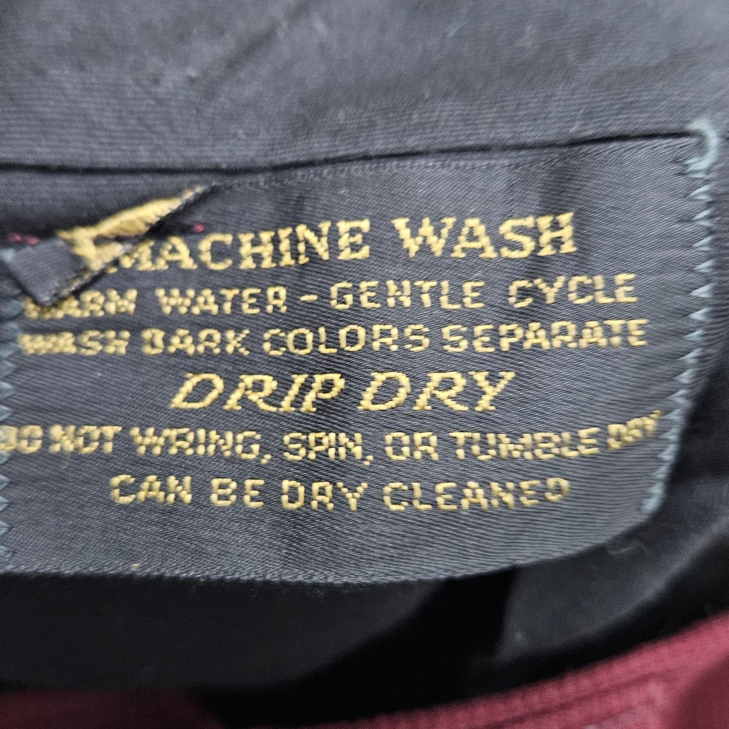 VTG Jack Nicklaus Hart Schaffner Marx Red Flat Bootcut Golf Dress Pants 30x33