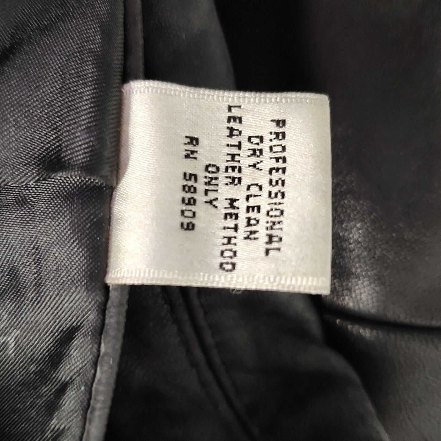 Preston & York Genuine Lamb Skin Lined Biker Style Short Jacket Women's Size M