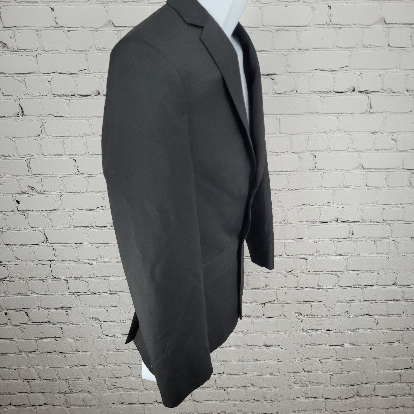 Joseph & Feiss Black 2 Button Double Vented Notch Blazer Jacket Boys Size 16
