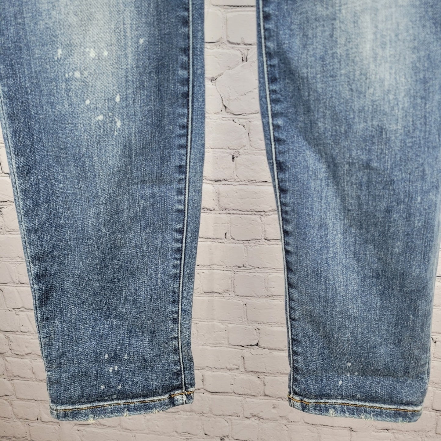 Judy Blue Denim Boyfriend Fit Mid Rise Distressed Jeans Size 7/28 (29x30)